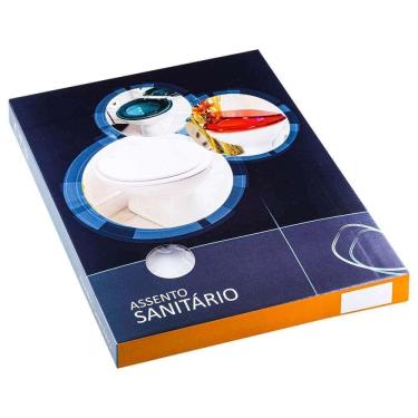 Imagem de Assento Sanitário Soft Close Convencional Oval Cobalto Para Vaso Ideal Standard
