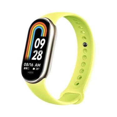 Imagem de Pulseira De Silicone Para Xiaomi Mi Band 8 NFC, Substituição De Pulsei