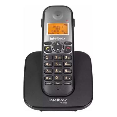 Imagem de Telefone Fixo Sem Fio Intelbras Ts5120 Com Viva Voz e Identificador De Chamadas