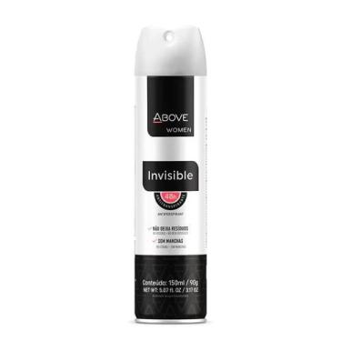 Imagem de Desodorante Antitranspirante Aerossol Above Women Invisible 150ml