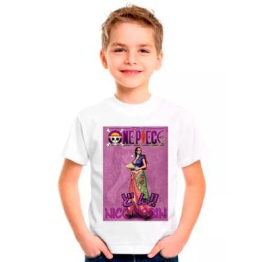 Imagem de Camiseta Desenho ONE PIECES Moda Infantil Roupa Criança 01 - DESIGN CA