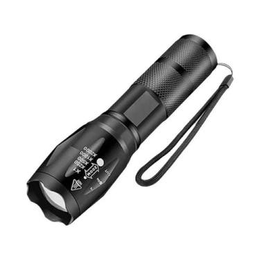 Imagem de Lanterna LED T6 À Prova d'Água De Alta Potência Com 5 Modos, Zoom, Alu
