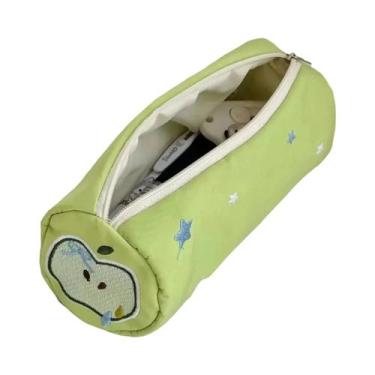 Imagem de Estojo De Lápis Kawaii Grande E Rosa Com Capacidade Ampla, Bolsa De Co