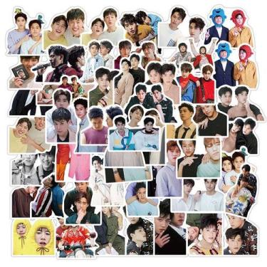 Imagem de Adesivos da série Bkpps Thai Dramas, vinil impermeável, 50 unidades - 