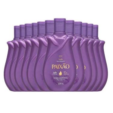 Imagem de kit Loção Hidratante Paixão Irresistível Flor De Lís 200ml - 12 Unidad