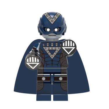 Imagem de Boneco Super Herois Vilões Quadrinhos Hq Bloco De Montar