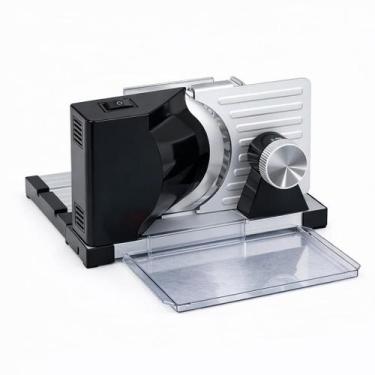 Imagem de Fatiador Elétrico Doméstico para Frios e Legumes - Mega prime, 110V, 1