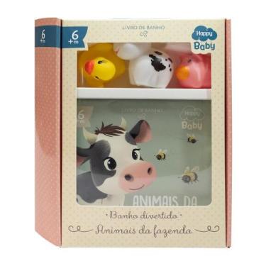 Imagem de Livro - Happy Baby Banho Divertido + Toys: Animais da Fazenda