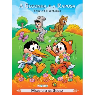 Imagem de Livro - Turma da Mônica - Fábulas Ilustradas - A Cegonha e a Raposa