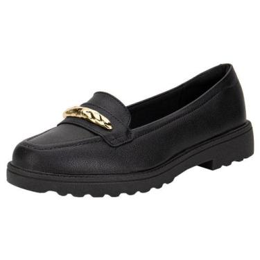 Imagem de Mocassim feminino modare 7357121, Preto, 37