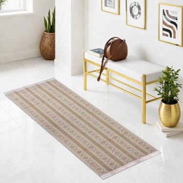 Imagem de Passadeira para Cozinha 1,44m x 47cm Tapete para Corredor Montreal - M