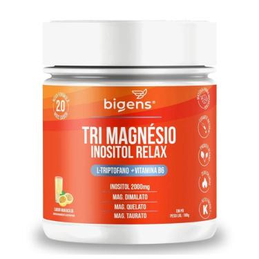 Imagem de Tri Magnésio Inositol Relax - 180g Maracujá - Bigens-Masculino