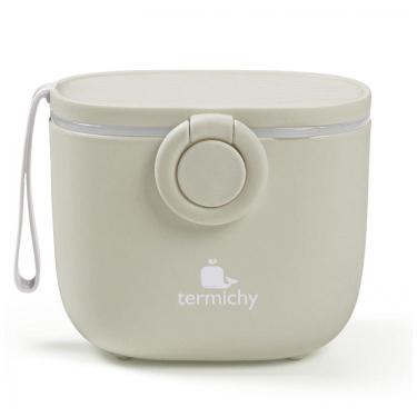 Imagem de Dispenser Fórmula Bebê Termichy Caqui Portátil com Alça e Colher 250g 500ml