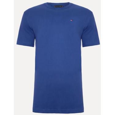 Imagem de Camiseta Tommy Hilfiger Masculina Essential Cotton Azul Royal, XXXL/GG