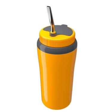 Imagem de Copo termico terere cha agua cafe 650ml unitermi, AMARELO