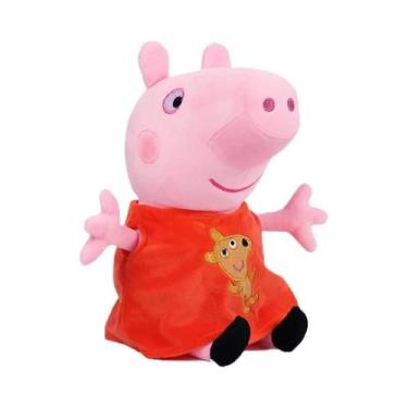 Imagem de Brinquedo De Pelúcia Peppa Pig De 19CM, Dinossauro Macio, Urso De Pelú