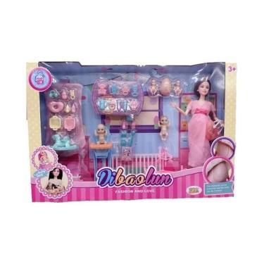 Imagem de Conjunto De Brinquedos Artesanais Para Bonecas, Para Meninas, Mamãe Gr