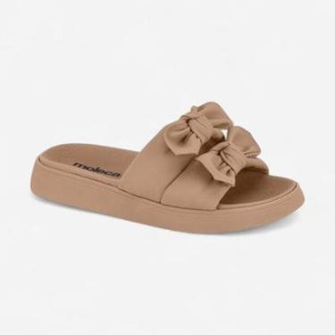 Imagem de Chinelo Moleca Slide Feminino Com Laço Nude-Feminino