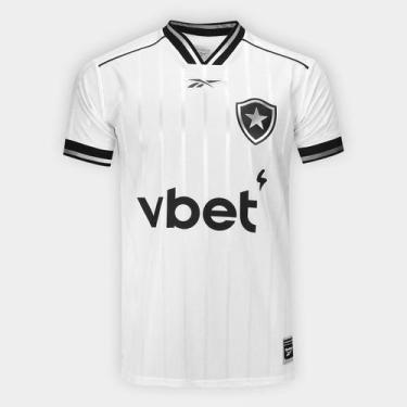 Imagem de Camisa Botafogo III 25/26 Torcedor Reebok Masculina, Branco, P
