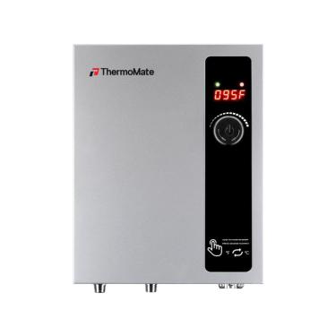 Imagem de Aquecedor de Água Elétrico de Passagem Thermomate Cinza 11kW Digital Ponto de Uso Modelo ET110 240V