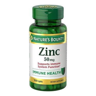 Imagem de Suplemento Nature'S Bounty Zinc, 50 Mg, Comprimidos De 100 Ct-Unissex