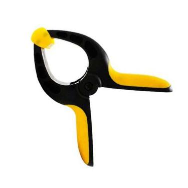Imagem de Grampo Marceneiro Grampos Marceneiro 150MM Abertura 75MM Profundidade 70MM em PVC Rígido com Empunhadura Emborrachada
