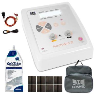 Imagem de Neurodyn III Ibramed Aparelho TENS FES Burst 2 Canais Bivolt para Fisi