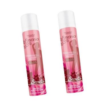 Imagem de Kit 2 Desodorante Sensual Íntimo Fascínio, Secrets
