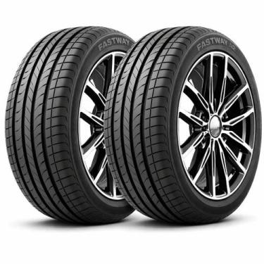 Imagem de Kit 2 Pneus 205 55 R16 Xbri Fastway A2 91V Aro 16