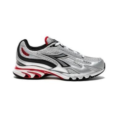 Imagem de Tênis Casual Unissex Diadora Mythos Propulsion 280 Cinza e Prata-Unissex