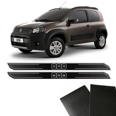Imagem de Soleira Diamante Uno Novo 2 Portas Com Proteção Black Over - SPORTINOX