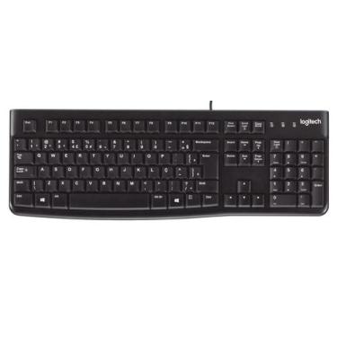 Imagem de Teclado com fio USB com Barra de Espaço Curva - Logitech 