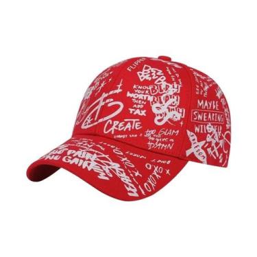 Imagem de Boné Snapback Unissex Ajustável com Estampa Geométrica - Protetor Sola