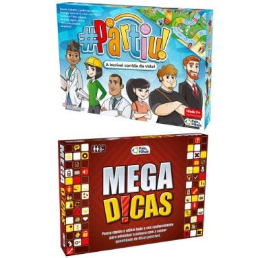 Imagem de Jogos de Tabuleiro 7 Anos Partiu Jogo da Vida + Mega Dicas - Pais e Fi