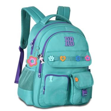 Imagem de Mochila de Costas Flower Power 17,5" RB26232 Rebecca Bonbon - Clio Sty