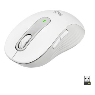 Imagem de MOUSE OPTICO bluetooth SEM FIO M650 SIGNATUR BRANCO LOGITECH