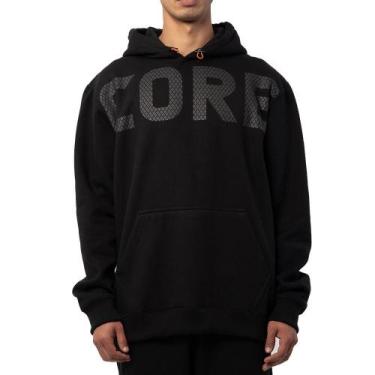 Imagem de Moletom MCD Canguru Fechado Core WT25 Masculino Preto, G, Preto