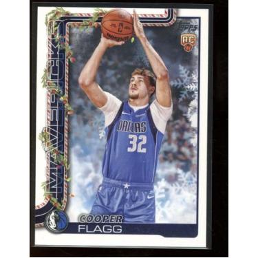 Imagem de Card de Novato Cooper Flagg RC Topps Basketball 2025-26 H161 - Marca P