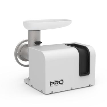 Imagem de Moedor de Carne e Extrusor de Massa Pro Branco Boca 08 Motor 1-3Cv 110V Anodilar