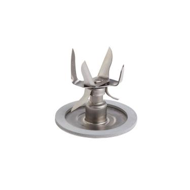 Imagem de Lâmina de 6 Facas com Anel de Vedação Oster para Liquidificador Compatível com Motor Reversível 6,6cm