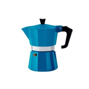 Imagem de Cafeteira Italiana Moka em Alumínio 3 Xícaras 150ml - GENERIC, Navy