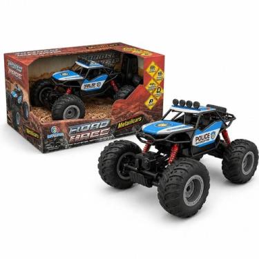 Imagem de Carro De Controle Remoto Metalicars Road Rage Azul - Polibrinq