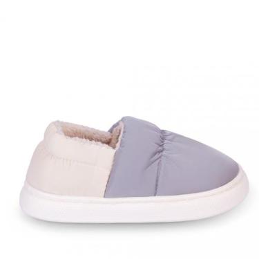 Imagem de Pantufa Feminina Forrada Zariff 803360, Cinza, 39/40