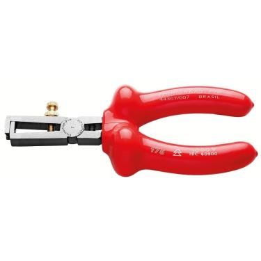 Imagem de Alicate Desencapador Pro 7'' 1000V IEC 60900 Isolado Segurança NR 10 Amarelo Tramontina 7''