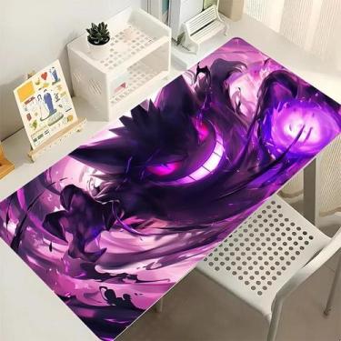 Imagem de Mouse Pad Gamer Kawaii Cartoon P-Pokemon, Tapete De Mesa Para Teclado,