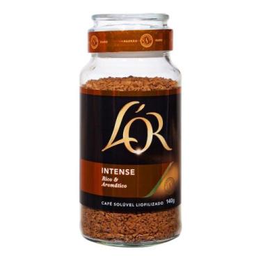 Imagem de Café Solúvel Intense Pote de Vidro Lór 140g - Café Lor - L'OR
