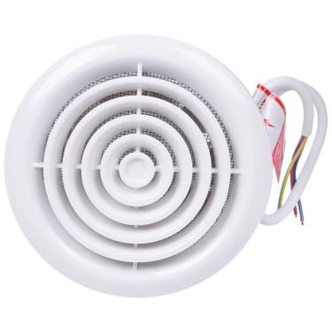 Imagem de Exaustor para Banheiro 100MM 220V 15W Vazao 75 M3-H Reduz Odores e Umidade Branco Liege Cosmetics