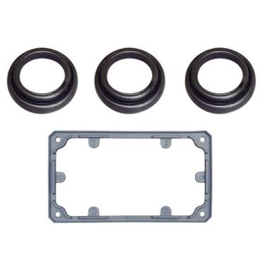 Imagem de Kit vedação IP54 para Condulete/Eletroduto fixo e tampa cega 3/4" Tram