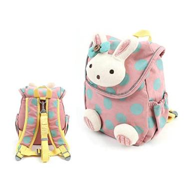 Imagem de Mochila Infantil Coleira Guia IBMKIDS (Rosa)