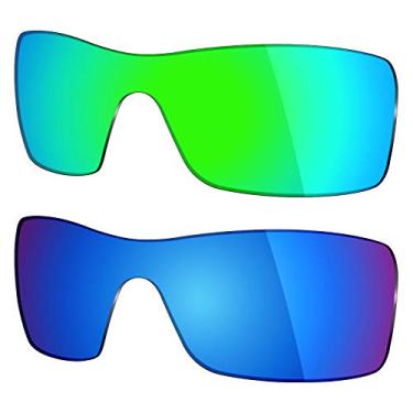 Imagem de Mryok 2 pares de lentes polarizadas de substituição para óculos de sol Oakley Ridgeline OO9419 – Opções